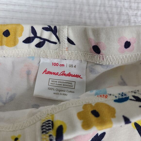 Hanna Andersson Pajamas Make It Magic 100 cm US 4 Organic Lion Unicorn Fox - Picture 9 of 13